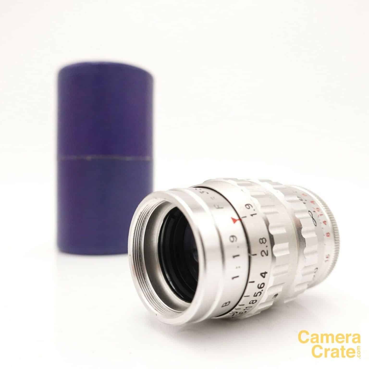 SOM Berthiot Cinor B 35mm F/1.9 Cine Lens & Caps - D Mount - NOS / MINT ...