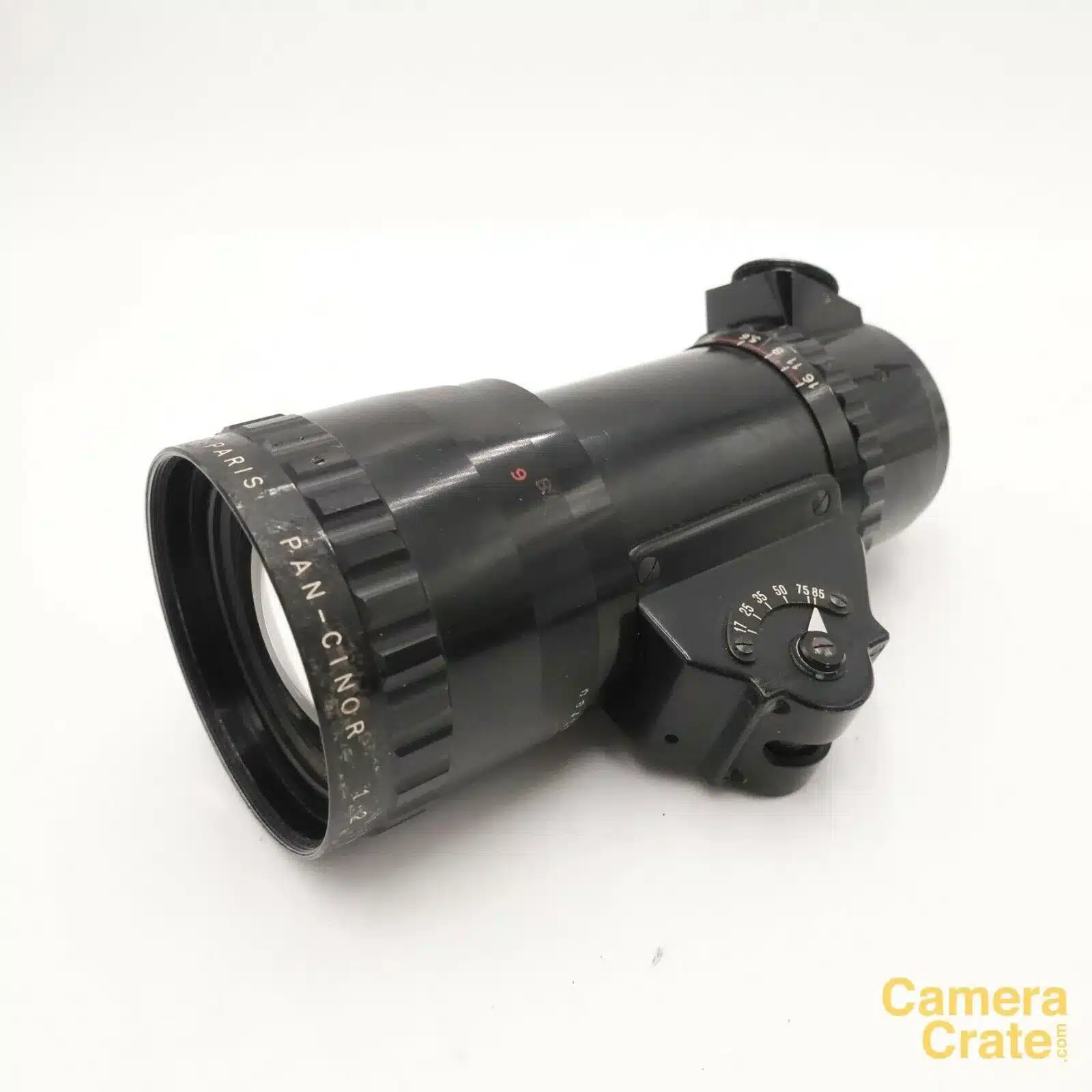 SOM Berthiot Pan Cinor 17-85mm f/2 C Mount Cine Lens - CameraCrate.com -  Super 8 & 8mm Camera Specialists