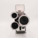 Kodak Brownie Triple Lens Turret Double 8mm Cine Film Camera