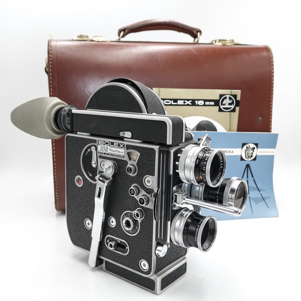 Bolex Paillard H16 REX4 Reflex 16mm Camera - CameraCrate.com - Super 8 ...