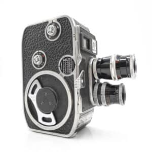 Bolex Paillard B8 Double 8mm Camera - Good, with Yvar 13mm f/1.9 & 36mm f/2.8 lenses