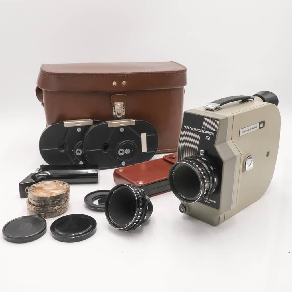 Krasnogorsk-2 USSR 16mm Film Camera - CameraCrate.com - Super 8 & 8mm  Camera Specialists