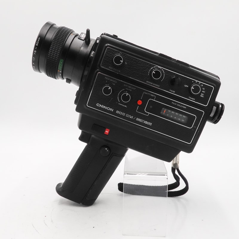 Chinon 806 SM Super 8 Camera - CameraCrate.com - Super 8 & 8mm Camera  Specialists