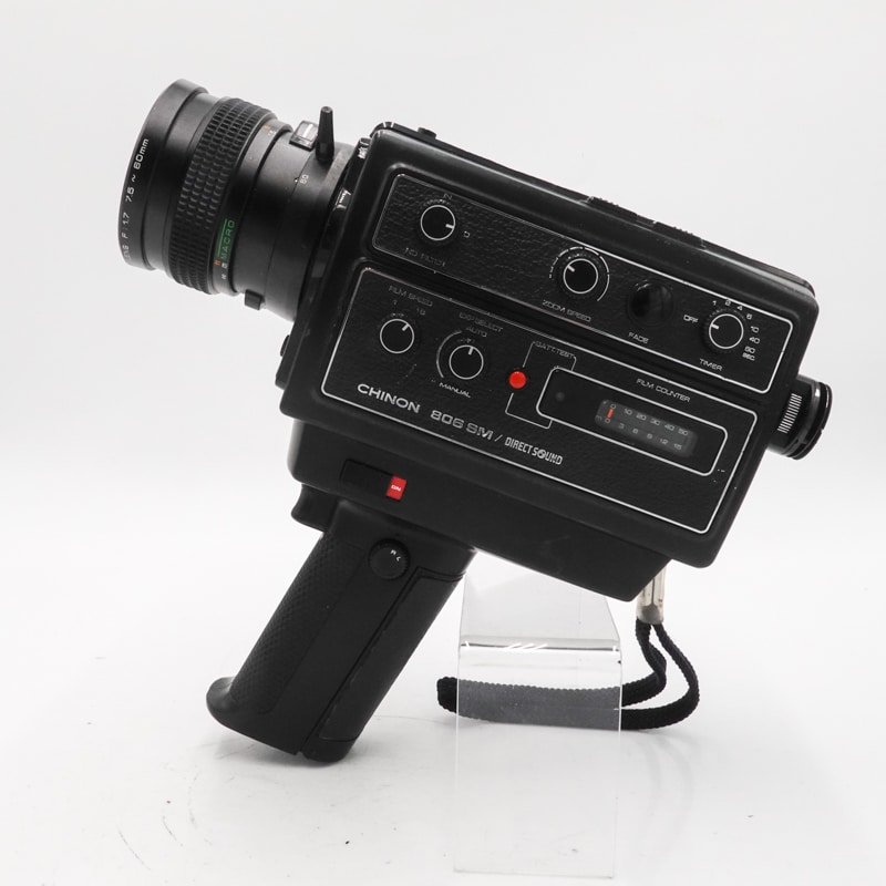 Chinon 806 SM Direct Sound Super 8 Camera