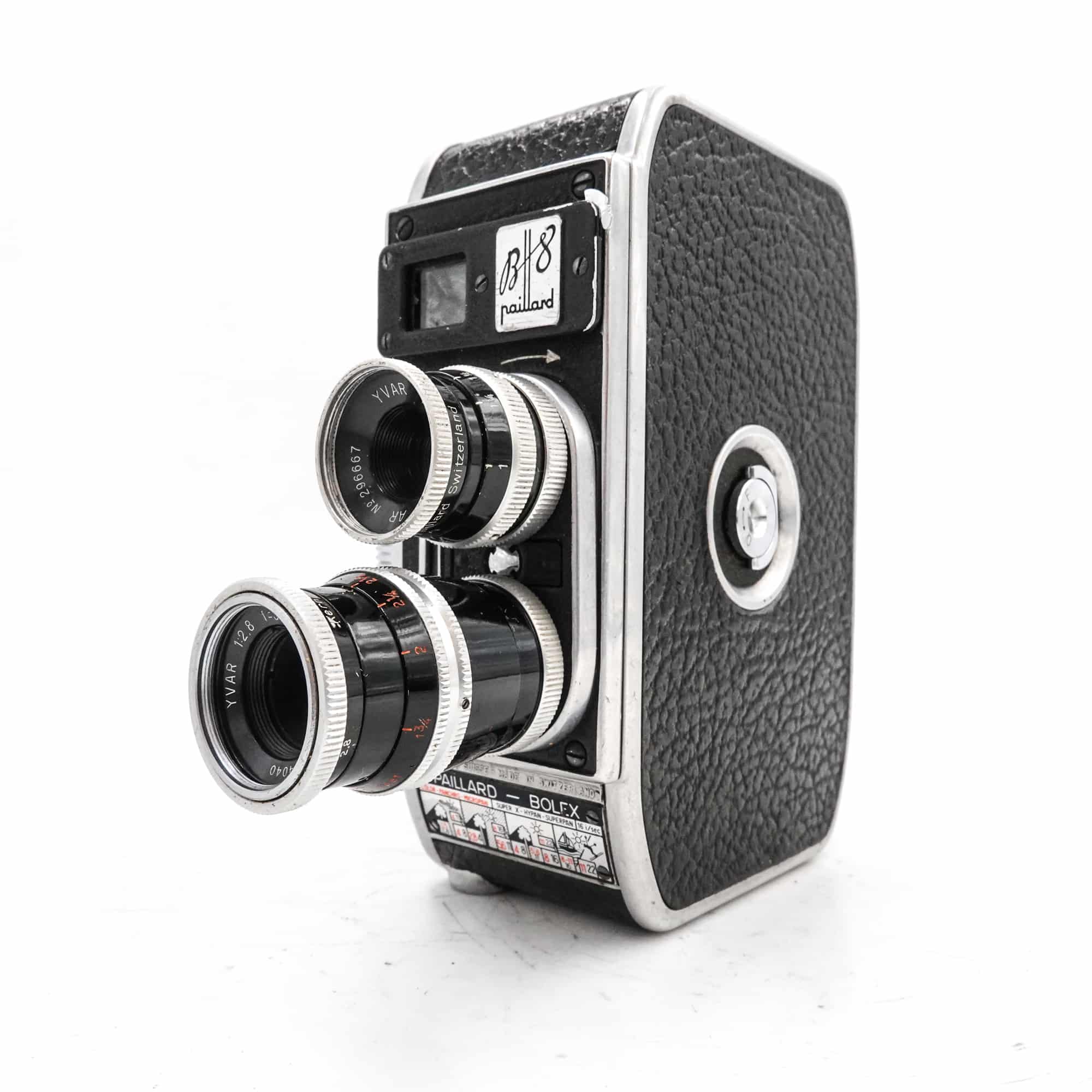 Bolex Paillard B8 Double 8mm Camera