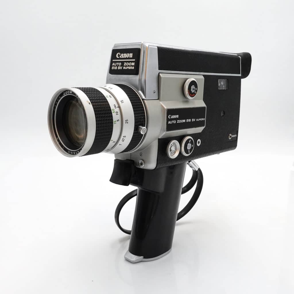 Canon 518 SV Auto Zoom Super 8 Camera