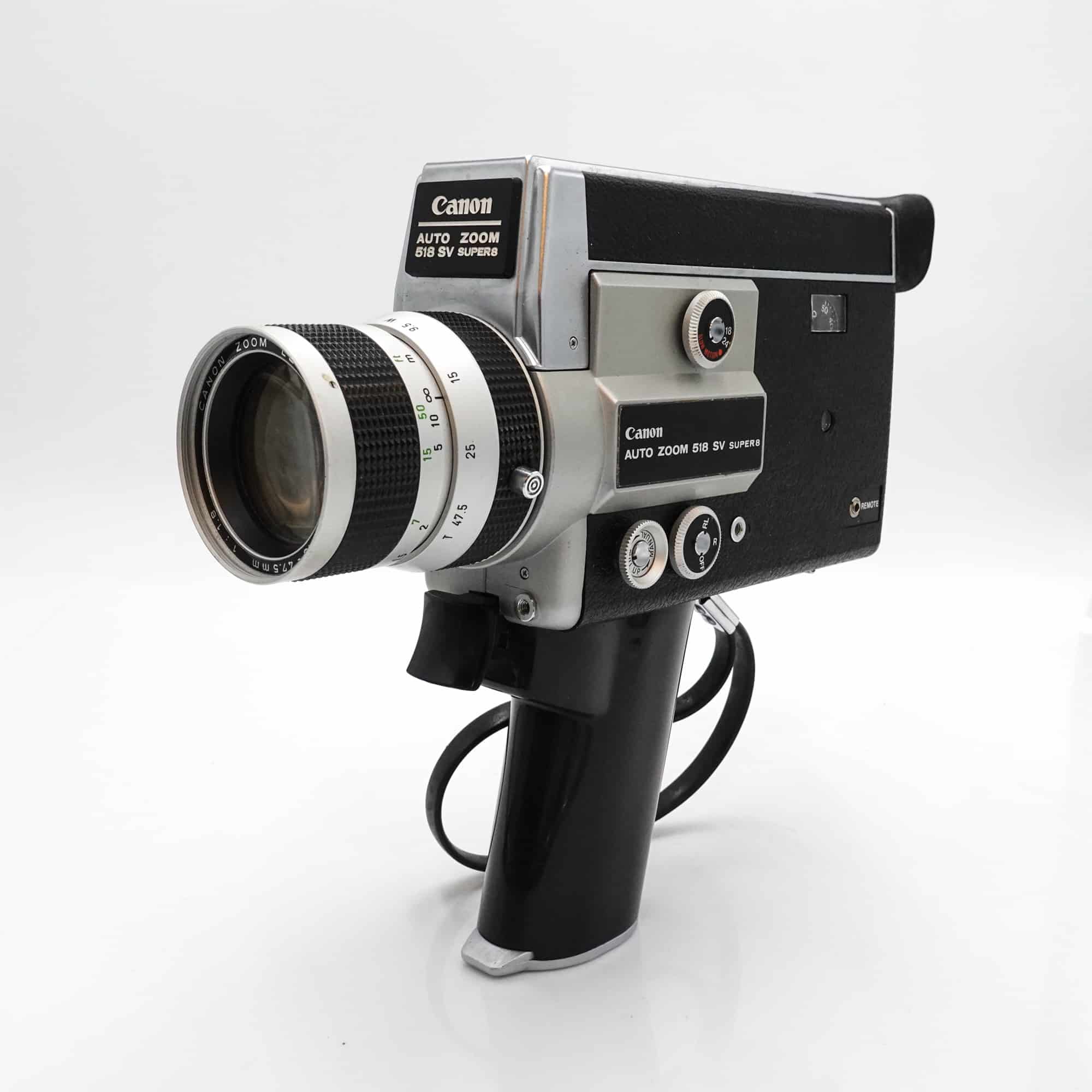 Canon Auto Zoom 518 SV Super 8 Camera - CameraCrate.com - Super 8