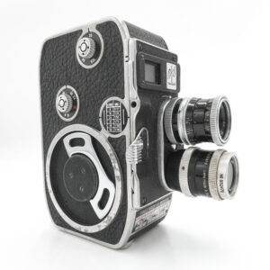 Bolex Paillard B8 Double 8mm Camera - Good, with Pizar 5.5mm f/1.9 & 13mm f/1.8 Lens