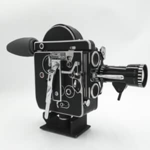 Bolex Paillard H16 REX Reflex 16mm Camera - with SOM Berthiot 17-85mm f/3.8 Compact Pan Cinor Lens