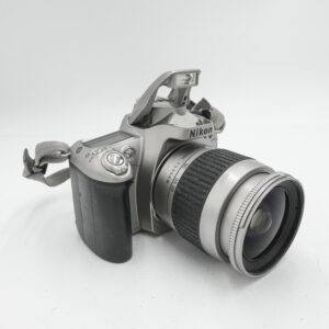 Nikon F55 35mm Film Silver SLR Camera - Good, with 28-80mm f/3.3-5.6 Lens