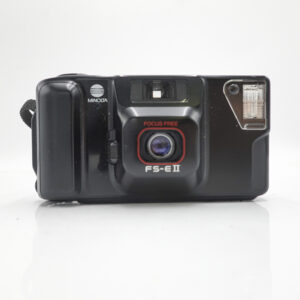 Minolta FS-E II 35mm Compact Point & Shoot Film Camera